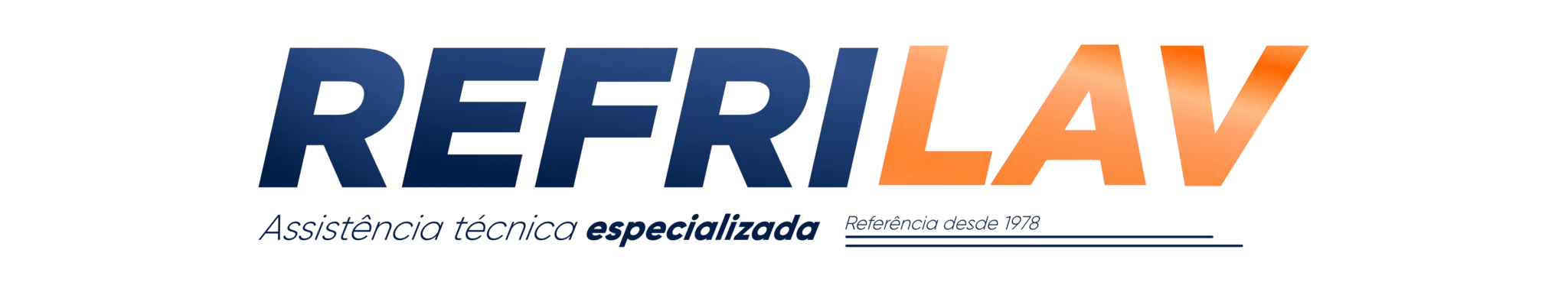 Logo Refrilav Assistência Técnica Curitiba - Principal